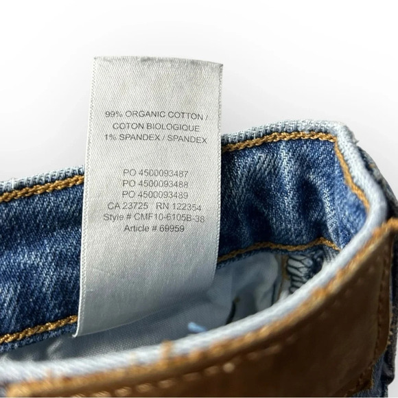 Denim Forum The Arlo High Rise Straight  25 - Picture 11 of 13